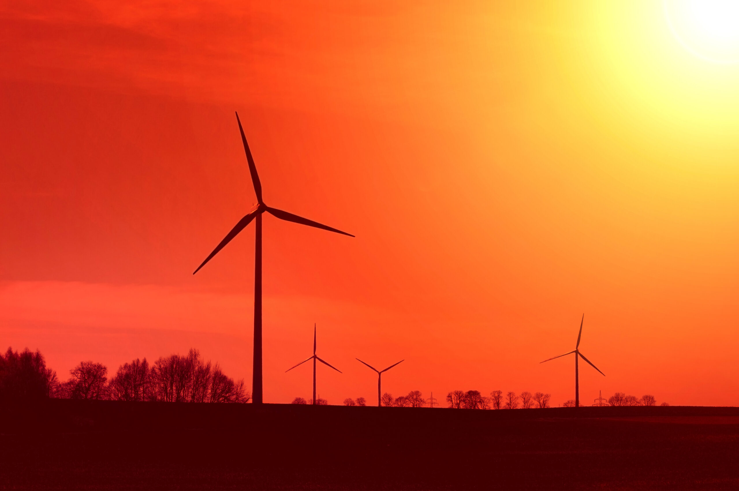 yeşil sanayi projesi ve kobi enerji verimliliği sayfası içinyenilenebilir enerjiyi temsilen rüzgar gülü görseli